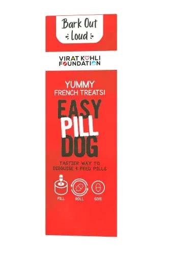 Bark Out Loud by Vivaldis - Easy Pill Dog For All Life Stages | Tasty Pill Pockets to Mask Taste & Smell of Medicines | Highly Palatable with Chicken & Duck Meat 3 Bars x 20 GM (Tablets & Liquids)