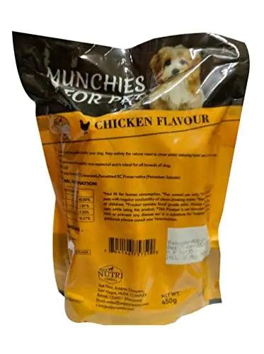 DUX Dog  MUNCHIS,  Mutton Chicken Treats,Chewing Sticks for Dog 450 GM Pack of 2