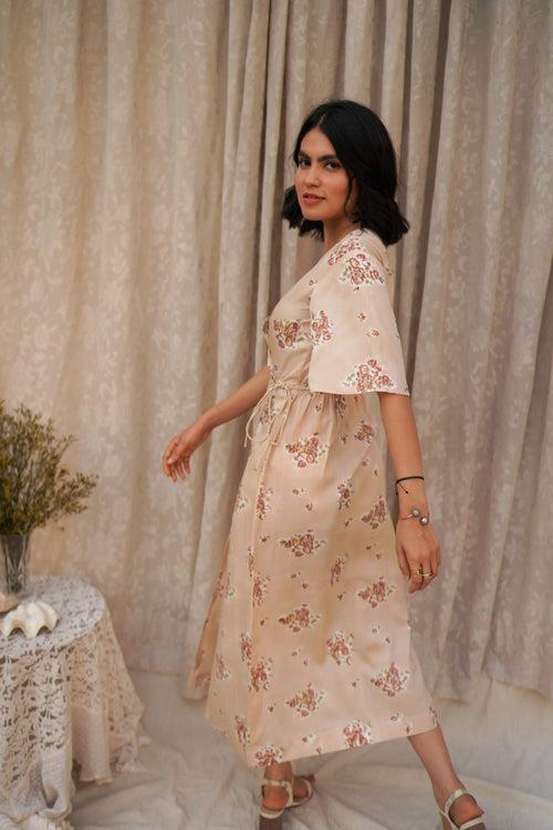 Chloe Wrap Dress | Vintage Floral