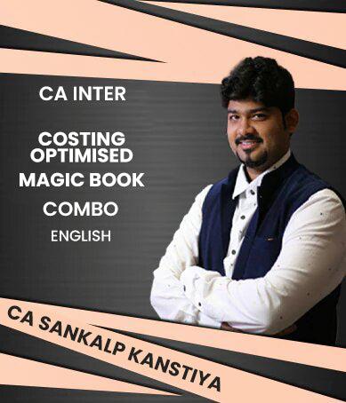 CA Inter Costing Optimised and Magic Book Combo By CA Sankalp Kanstiya
