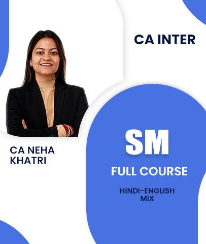 CA Inter Strategic Management (SM) Full Course By CA Neha Khatri