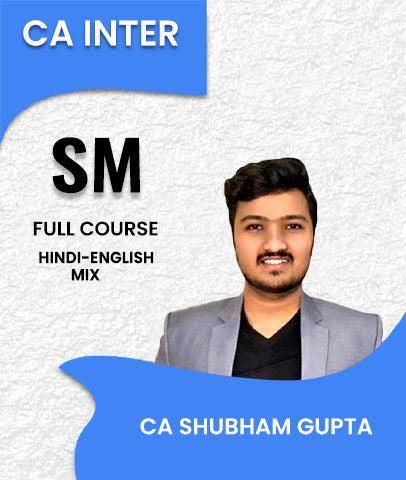 CA Inter Strategic Management (SM) Full Course By CA Shubham Gupta