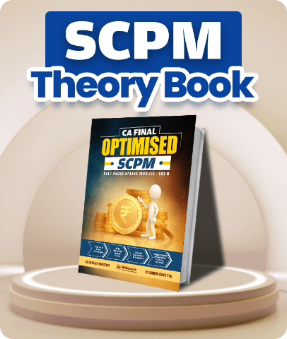 CA Final Strategic Cost and Performance Management (SCPM) Optimised Book By CA Sankalp Kanstiya