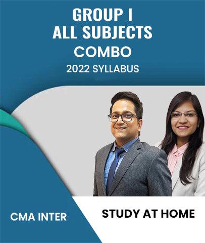 CMA Inter 2022 Syllabus Group 1 All Subjects Combo By Study At Home