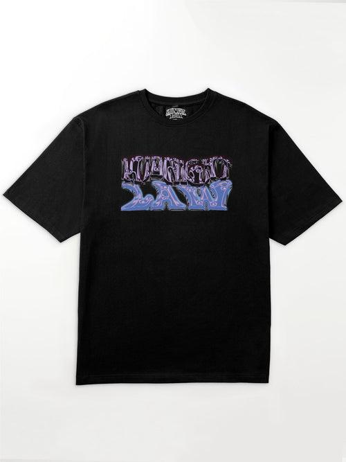 Liquid Violet Oversized T-Shirt