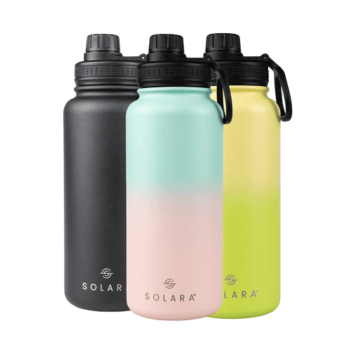 Insulated Water Bottle (2 Caps)