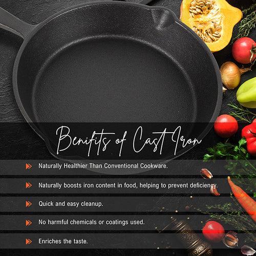 Crownstone Cast Iron Fry Pan