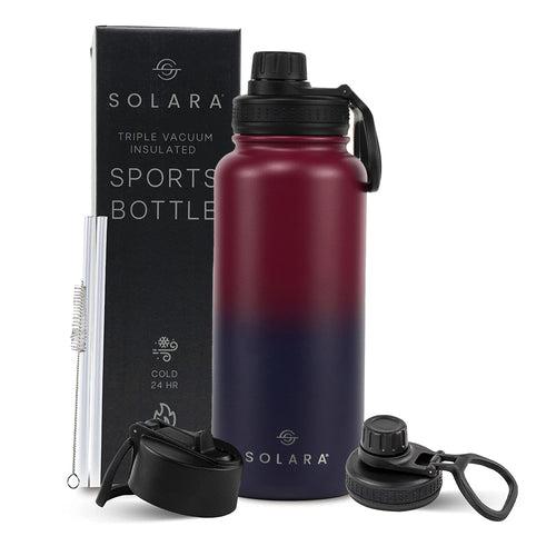 Insulated Water Bottle (2 Caps)