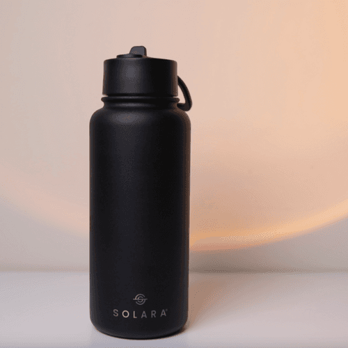 Insulated Water Bottle (2 Caps)