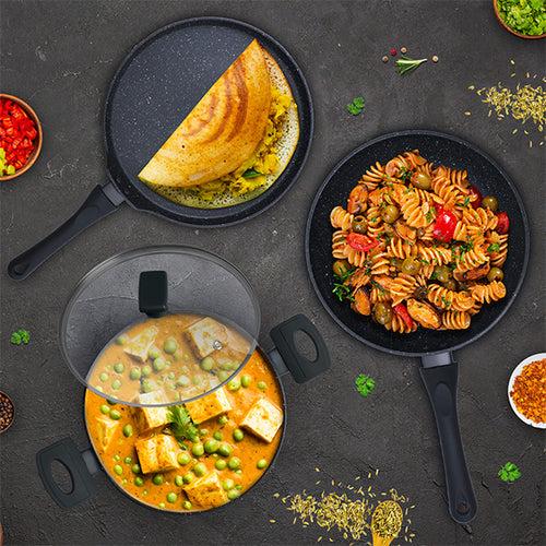 Granite Cookware - Set of 4