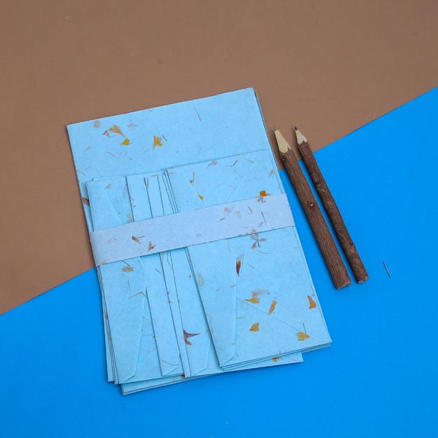 Handmade Writing Paper and Envelope Set