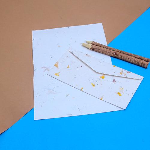 Handmade Writing Paper and Envelope Set