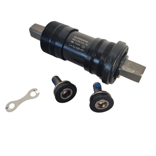 Shimano BB-UN101/-K Square Tapered BB set | 123 mm Bottom Bracket for Bicycle
