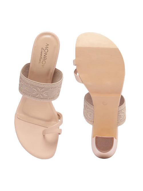 Adalynn Cream Block Heels