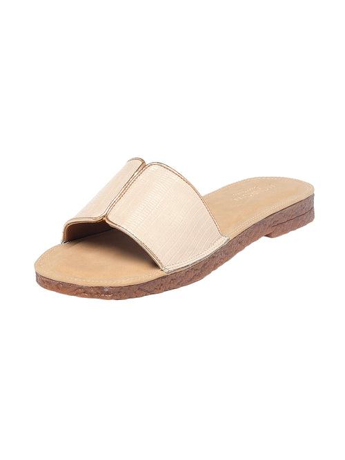 Jasmine Beige Flats