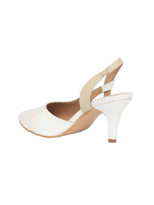 Penelope Beige Kitten Heels