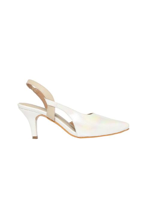 Penelope Beige Kitten Heels