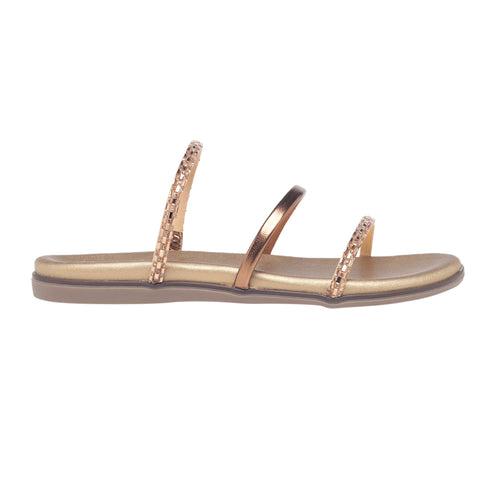 Auckie Monrow Bronze Flats