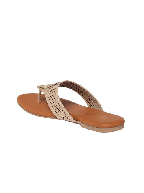 Jane Rose Gold Flats