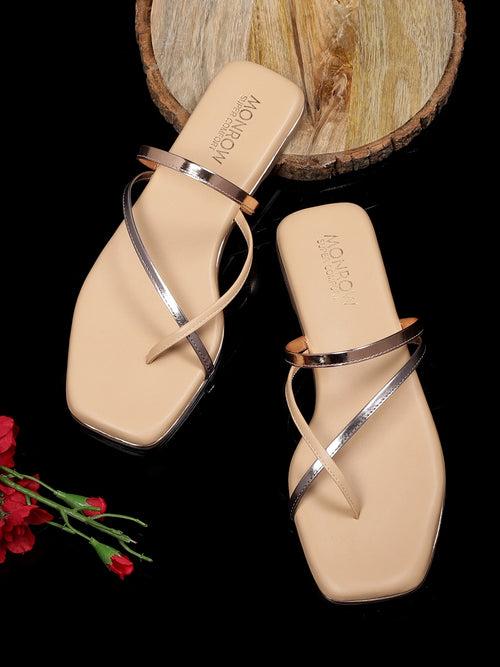 Finley Beige Flats