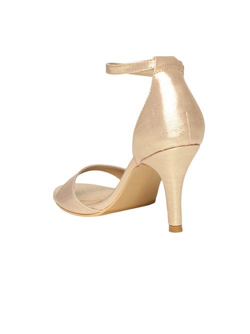 Karen Gold Kitten Heels