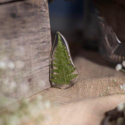 Feathered Fern Pin