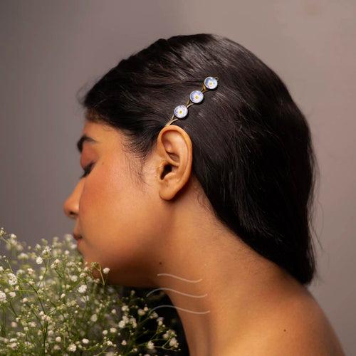 Forget-me-not Hairpin