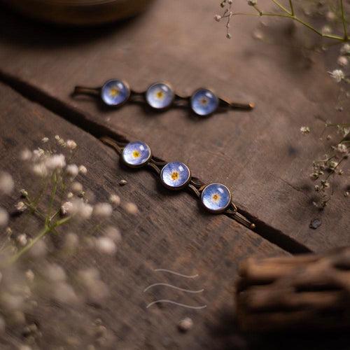 Forget-me-not Hairpin