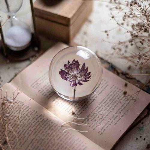 Floral Firework Paperweight