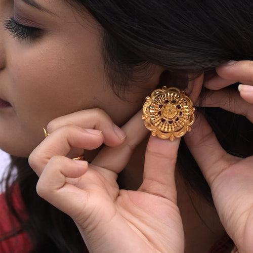 Flower Bloom Pasha Earrings