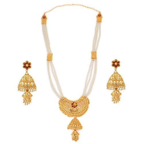 Ranihar- White Beaded Sita Har