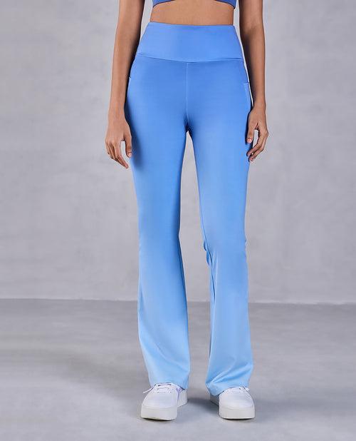 High-Rise Ombre Flare Pants in Second SKN