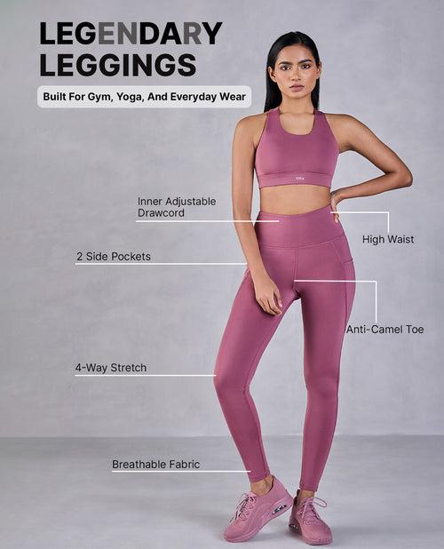 High Waisted Stretchable Leggings