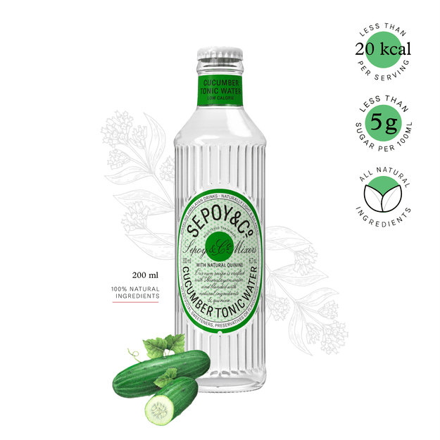 Sepoy & Co. Cucumber Tonic Water