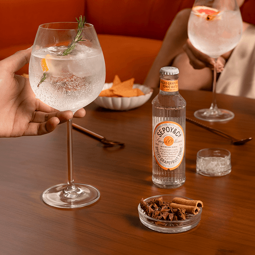 Spiced Grapefruit Tonic Water