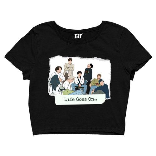 BTS Crop Top - Life Goes On