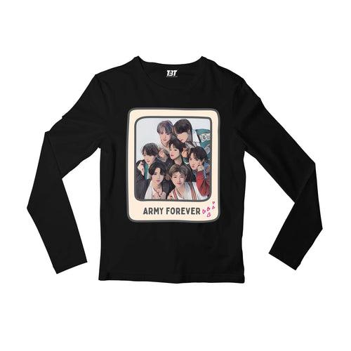 BTS Full Sleeves T shirt - Army Forever