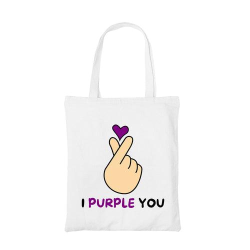 BTS Tote Bag - I Purple You