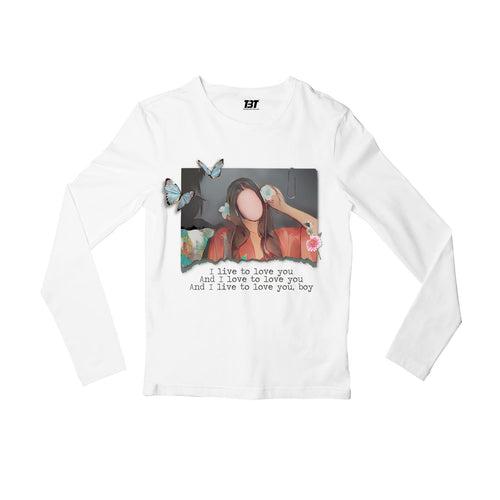 Lana Del Rey Full Sleeves T shirt - Music to Watch Boys To