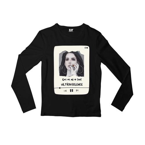 Lana Del Rey Full Sleeves T shirt - Ultraviolence