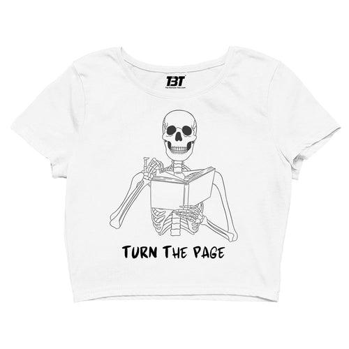 Metallica Crop Top - Turn The Page Meme