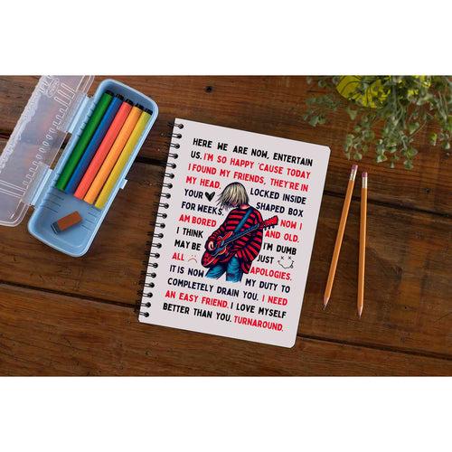 Nirvana Notebook - Lyrical Doodle