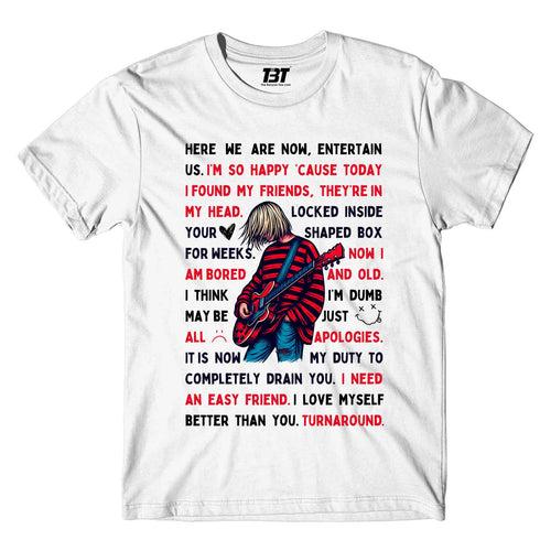 Nirvana T shirt - Lyrical Doodle