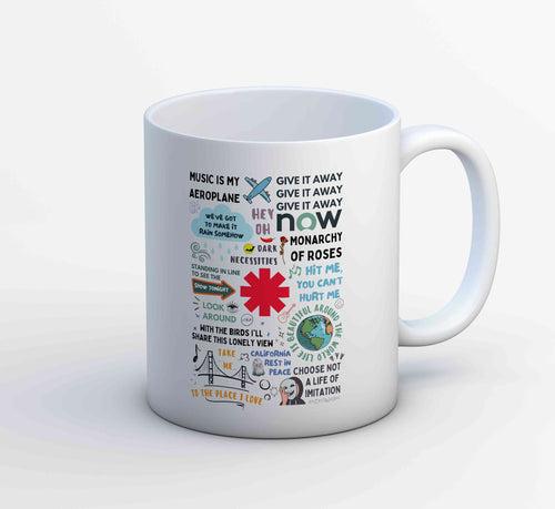 Red Hot Chili Peppers Mug - Red Hot Doodle