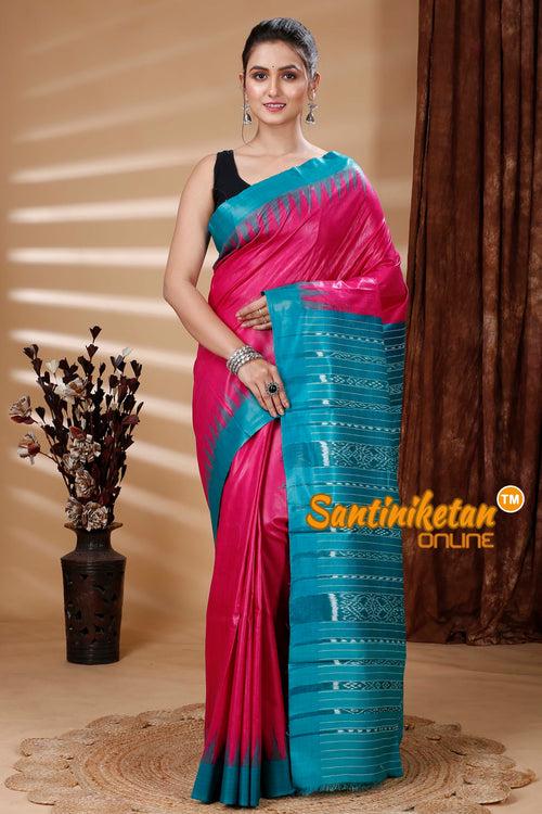 Tussar By Eri Silk Odisha Handloom Ikkat Saree SN202314820