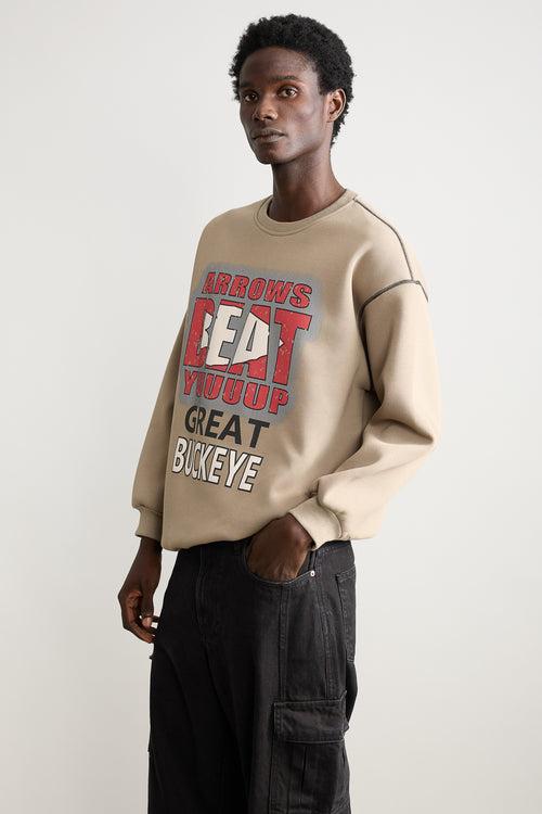 OVERSIZED ANIMATED SWEATSHIRT