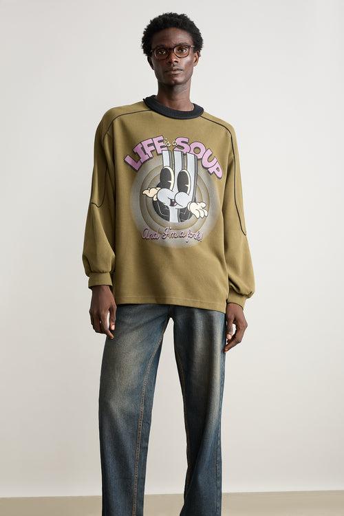 MEN'S OVERSIZED LIVELY SWEATSHIRT