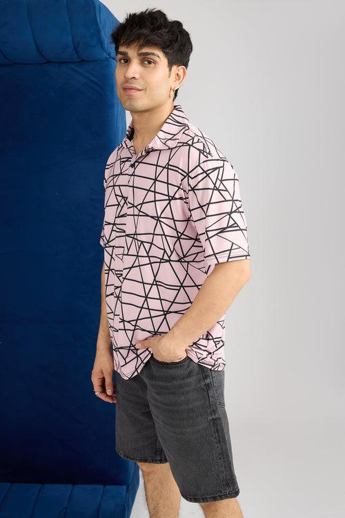 WEB PRINT POLO T-SHIRT