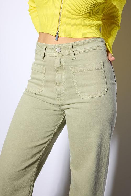 MARINE FIT KHAKI DENIM