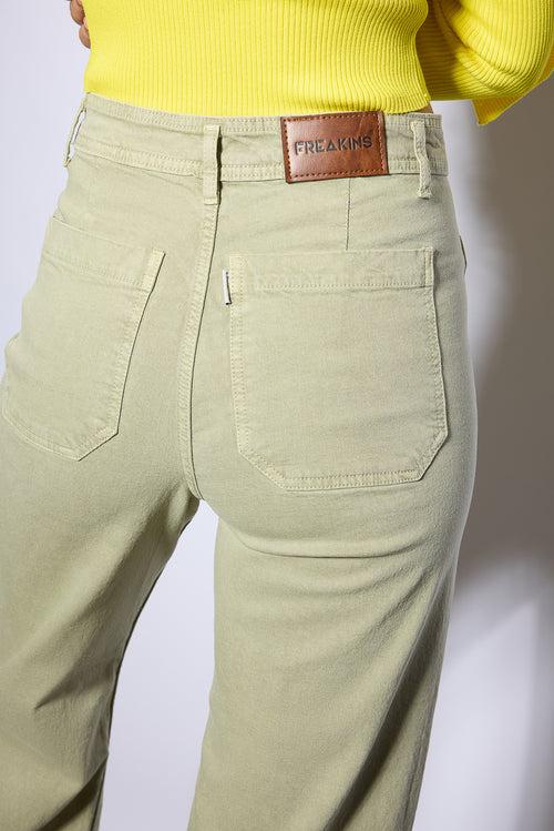 MARINE FIT KHAKI DENIM